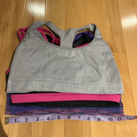 11 Youth Bralettes - Justice, George, Unknown - size 10-12,14 - Picture 15 of 17